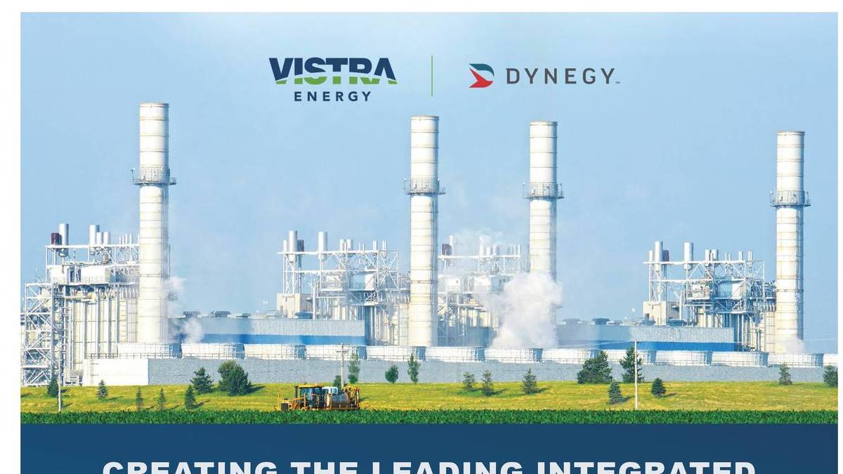 A Vistra Energy Plant